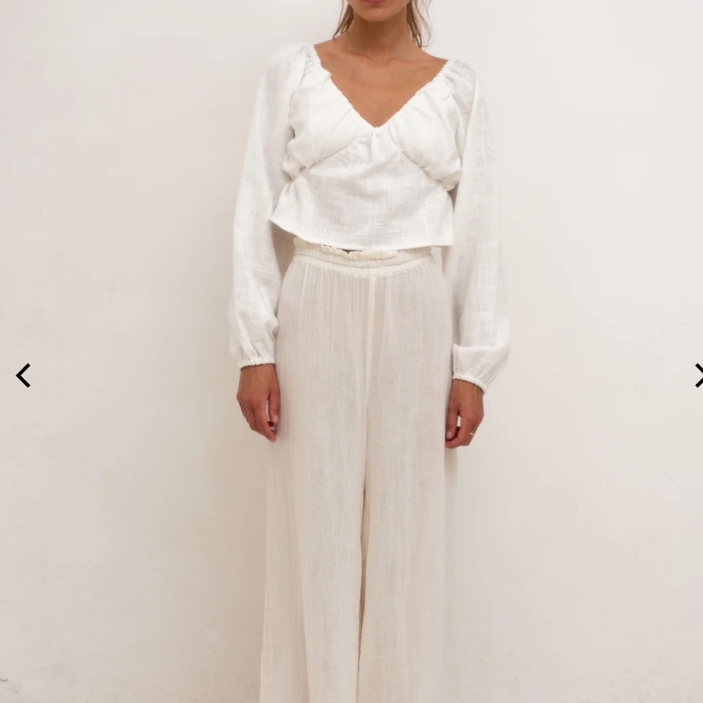 Mocha ‘Cecile Blouse’